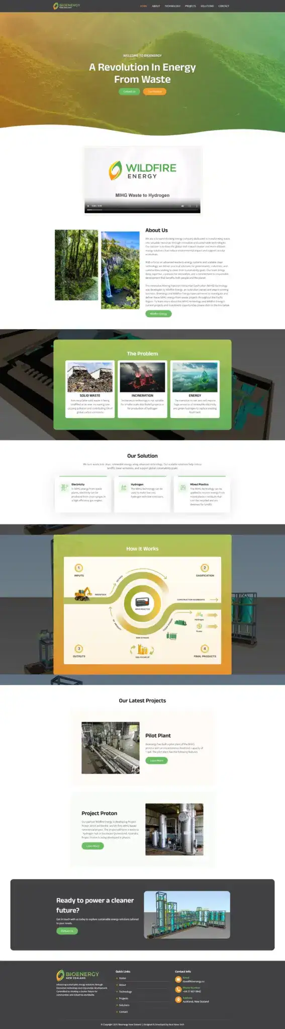 Bioenergy website
