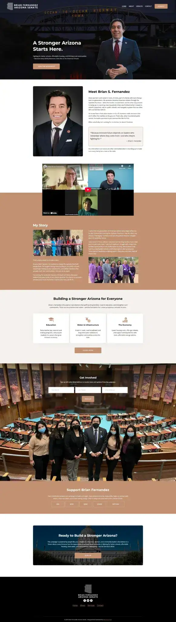 Brians Fernandez website