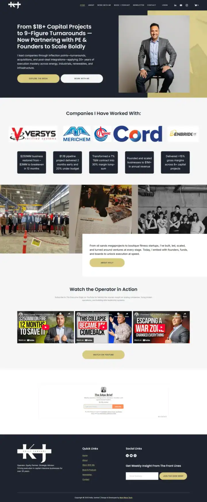 Kelly Kawhari website