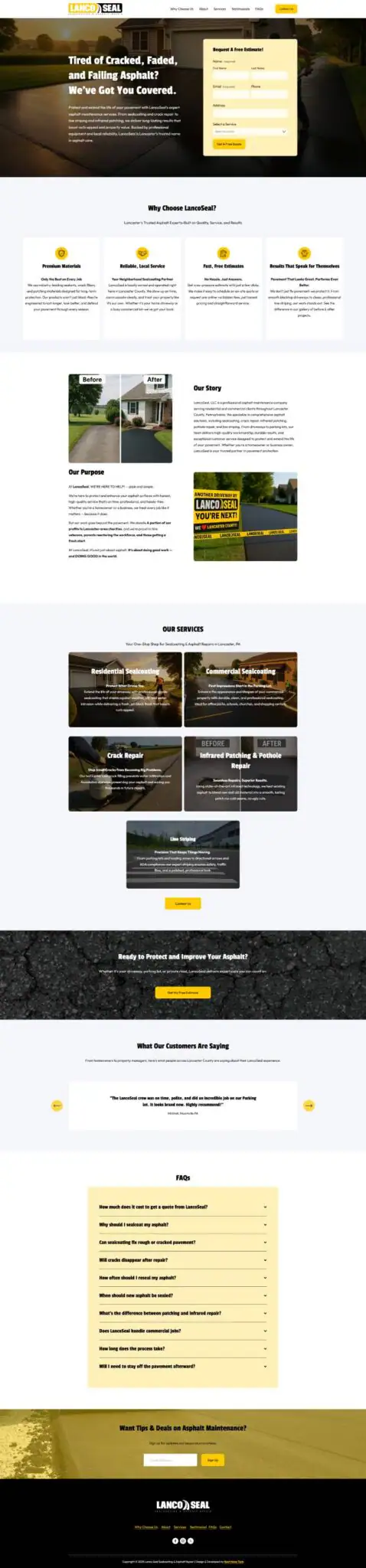 Lanco Junk website