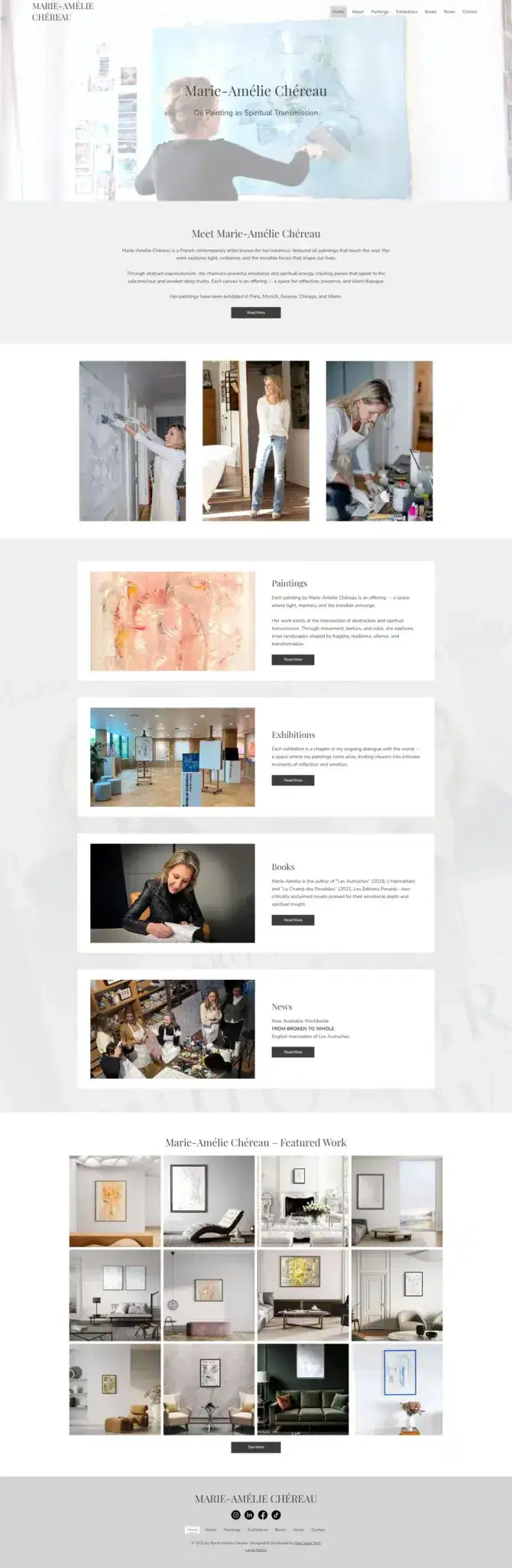 Marie Amelie Chereau website